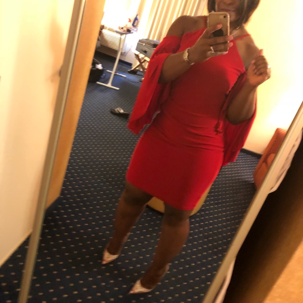 Red Polo Dressy Dress